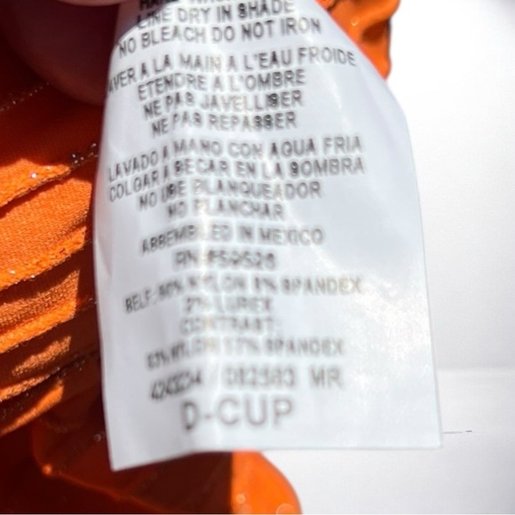 🌻NEW w/tags ISABELLA ROSE Angelica Triangle Bikini Top Size D Cup - Picture 8 of 11